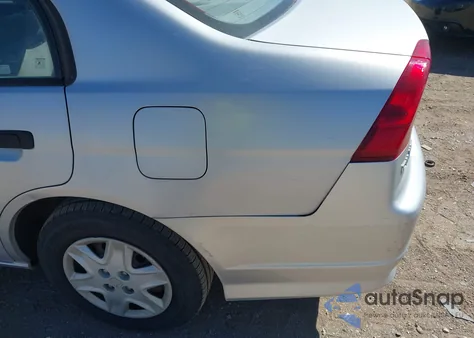 2004 Honda Civic Vp from USA, damaged, VIN 1HGES16334L008784